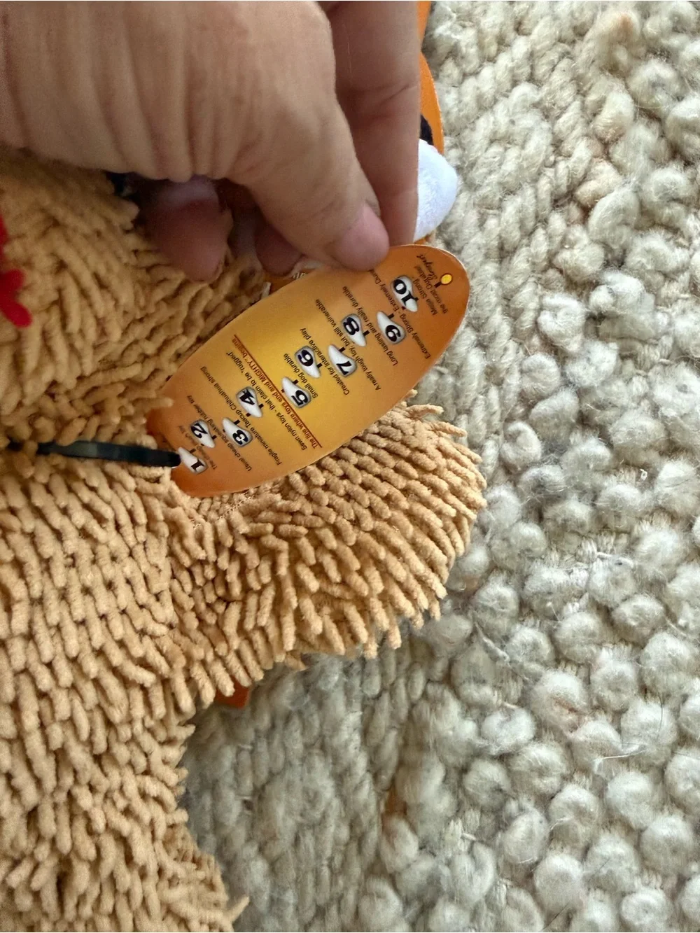 Might dog toy durable seams high-quality machine washable reindeer squeeker